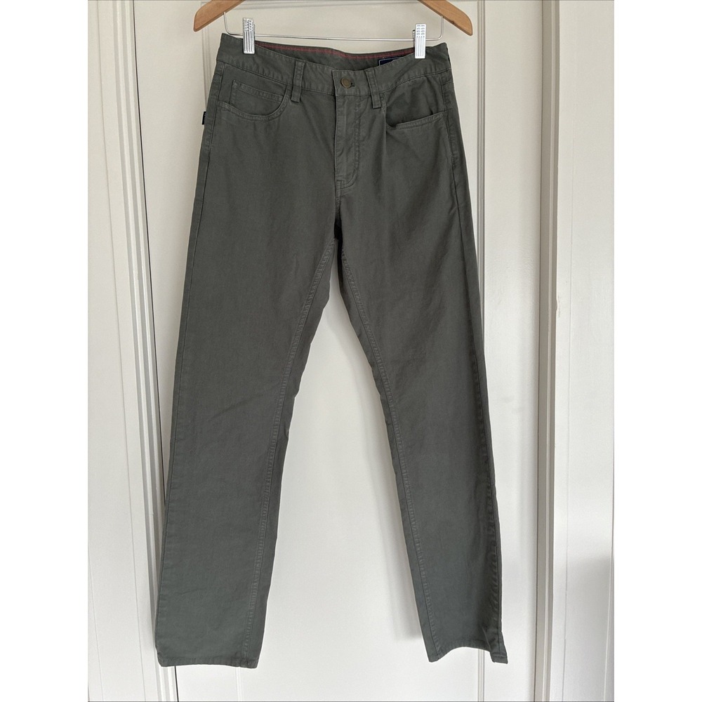 Vineyard Vines Green Cotton Twill Men Straight Leg Pants Martha's Vineyard 28x32
